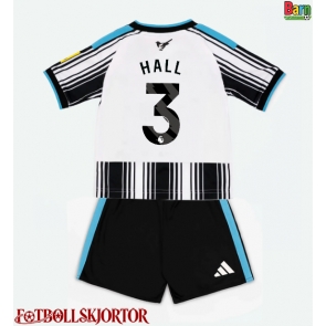 Newcastle United Lewis Hall #3 Hemmakläder Barn 2026-27 Kortärmad (+ Korta byxor)